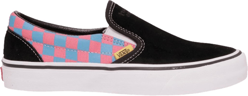 T&C Surf Designs x Vans 经典一脚蹬粉蓝棋盘格鞋 TC-CSO-PINK Buy T&C Surf Designs x Vans 经典一脚蹬粉蓝棋盘格鞋 TC-CSO-PINK