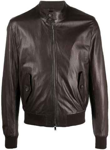 tagliatore-brown-leather-stand-collar-zip-up-bomber-jacket-colbyase-2104-tmoro