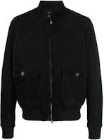 Tagliatore FW22 Black Solid Turtleneck Ribbed Long-Sleeve Jacket ETHANCHI2201NERO Tagliatore FW22 Black Solid Turtleneck Ribbed Long-Sleeve Jacket ETHANCHI2201NERO