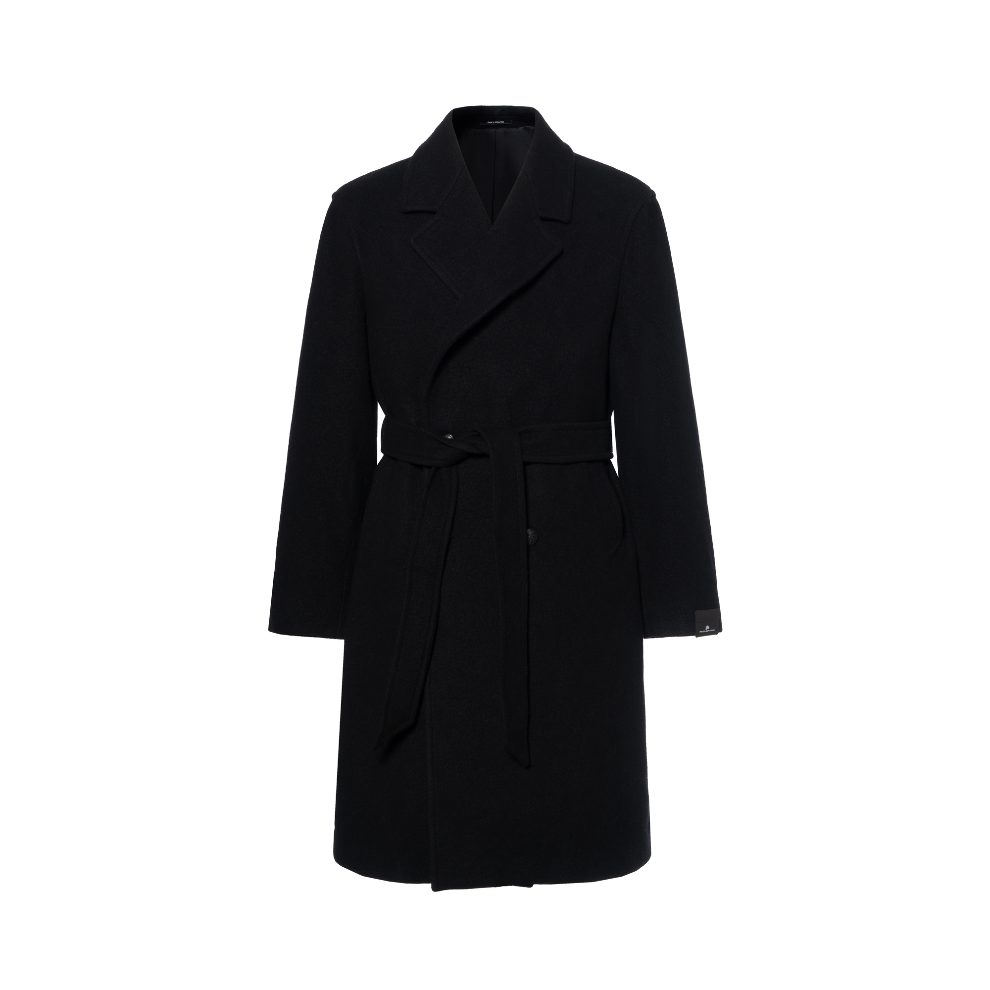 Tagliatore FW23  Double-Breasted Long Trench Coat Solid Color ROYCE770116N1332