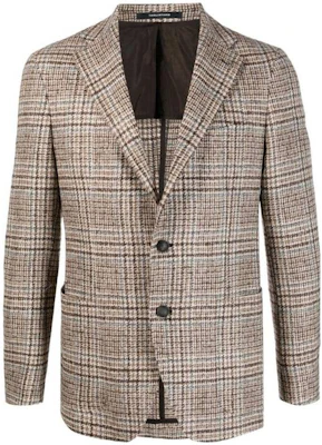 타글리아토레 FW23 브라운 체크 싱글브레스트 긴소매 재킷 8500281SVS22KM1326 Buy 타글리아토레 FW23 브라운 체크 싱글브레스트 긴소매 재킷 8500281SVS22KM1326