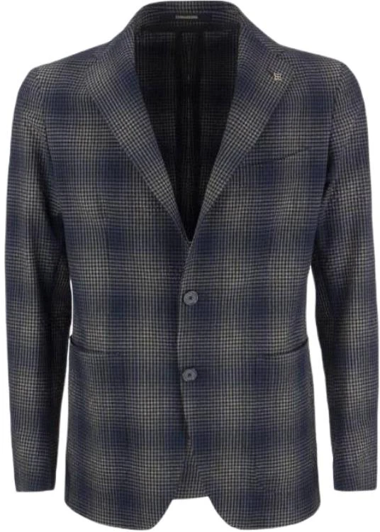 tagliatore-plaid-single-breasted-notch-lapel-long-sleeve-jacket-gdakar-22-kpe-340166-q22-e391-e