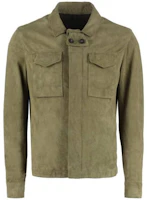 Tagliatore SS22 Green Lambskin Long Sleeve Jacket with Hidden Zipper. TENCHE2201678 Tagliatore SS22 Green Lambskin Long Sleeve Jacket with Hidden Zipper. TENCHE2201678