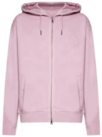 Tagliatore SS22 Pink Solid Color Zip-Up Hoodie Jacket DALTONLPE2203CIPRIA Tagliatore SS22 Pink Solid Color Zip-Up Hoodie Jacket DALTONLPE2203CIPRIA