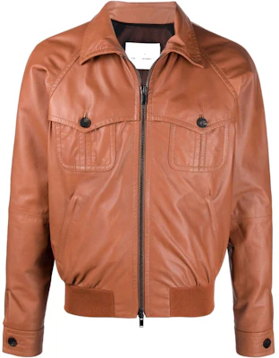 Tagliatore SS22 Jaket Bomber Lengan Panjang Cokelat Solid DAVIDPEMDE22CR22E211 Buy Tagliatore SS22 Jaket Bomber Lengan Panjang Cokelat Solid DAVIDPEMDE22CR22E211