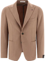 Tagliatore SS23 Light CAMEL Solid Lapel Button Long Sleeve Jacket 1SMC26K190015T5075 Tagliatore SS23 Light CAMEL Solid Lapel Button Long Sleeve Jacket 1SMC26K190015T5075