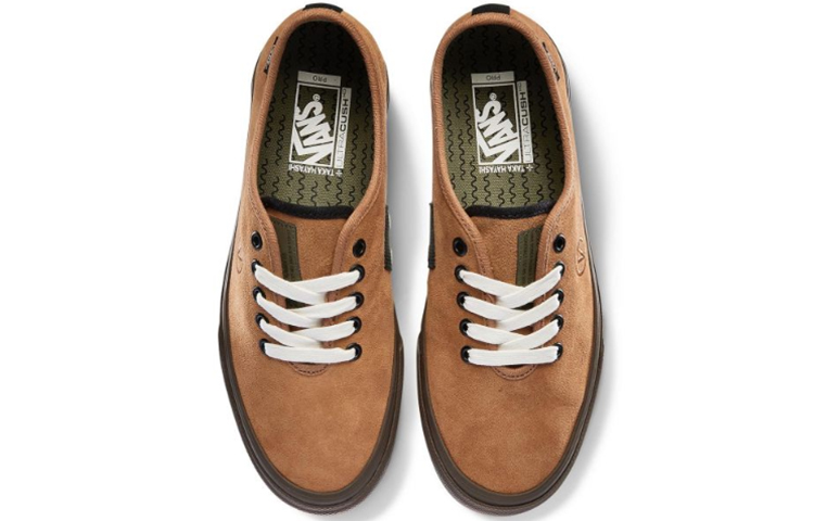Taka Hayashi Vans Authentic One Canvas 'Leather Brown' 圖 4