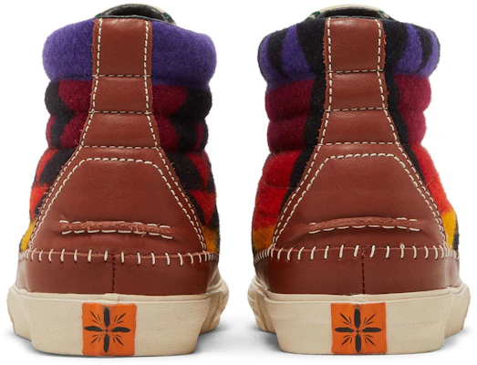Taka Hayashi x Vans Sk8-Hi LX 'Pendleton' Sneakers VN-0KXQ1FJ Details for Taka Hayashi x Vans Sk8-Hi LX 'Pendleton' Sneakers VN-0KXQ1FJ