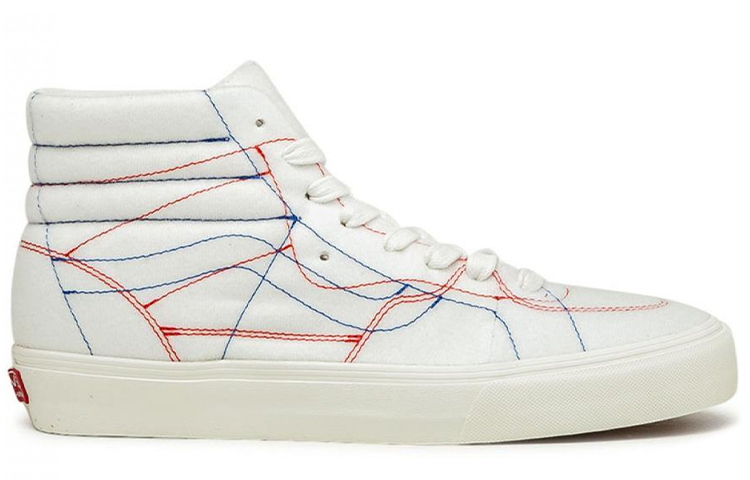 Order Taka Hayashi x Vans SK8 HI LX 高筒 滑板鞋 男女款 白色