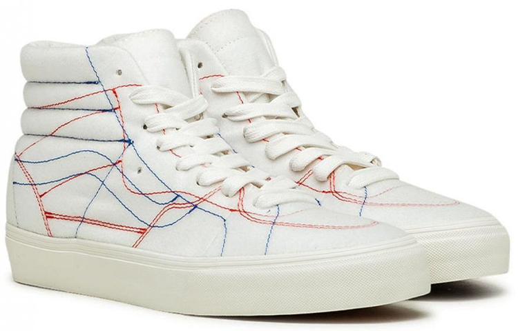 Lookbook Taka Hayashi x Vans SK8 HI LX 高筒 滑板鞋 男女款 白色