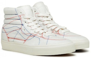 Taka Hayashi x Vans SK8 HI LX 高筒 滑板鞋 男女款 白色 Lookbook Taka Hayashi x Vans SK8 HI LX 高筒 滑板鞋 男女款 白色