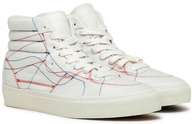 Taka Hayashi x Vans SK8 HI LX 高筒 滑板鞋 男女款 白色 Lookbook Taka Hayashi x Vans SK8 HI LX 高筒 滑板鞋 男女款 白色