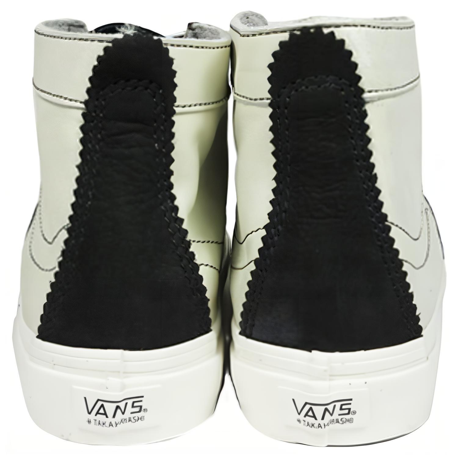 Shop Taka Hayashi x Vans Sk8 Skool LX ''Schwarz Marshmallow'' VN0A38H2NA0