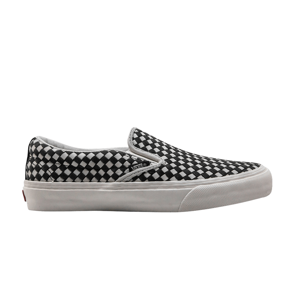 Taka Hayashi x Vans Slip-On 66 LX 'Woven - Black White' VN0A3DPVR4R
