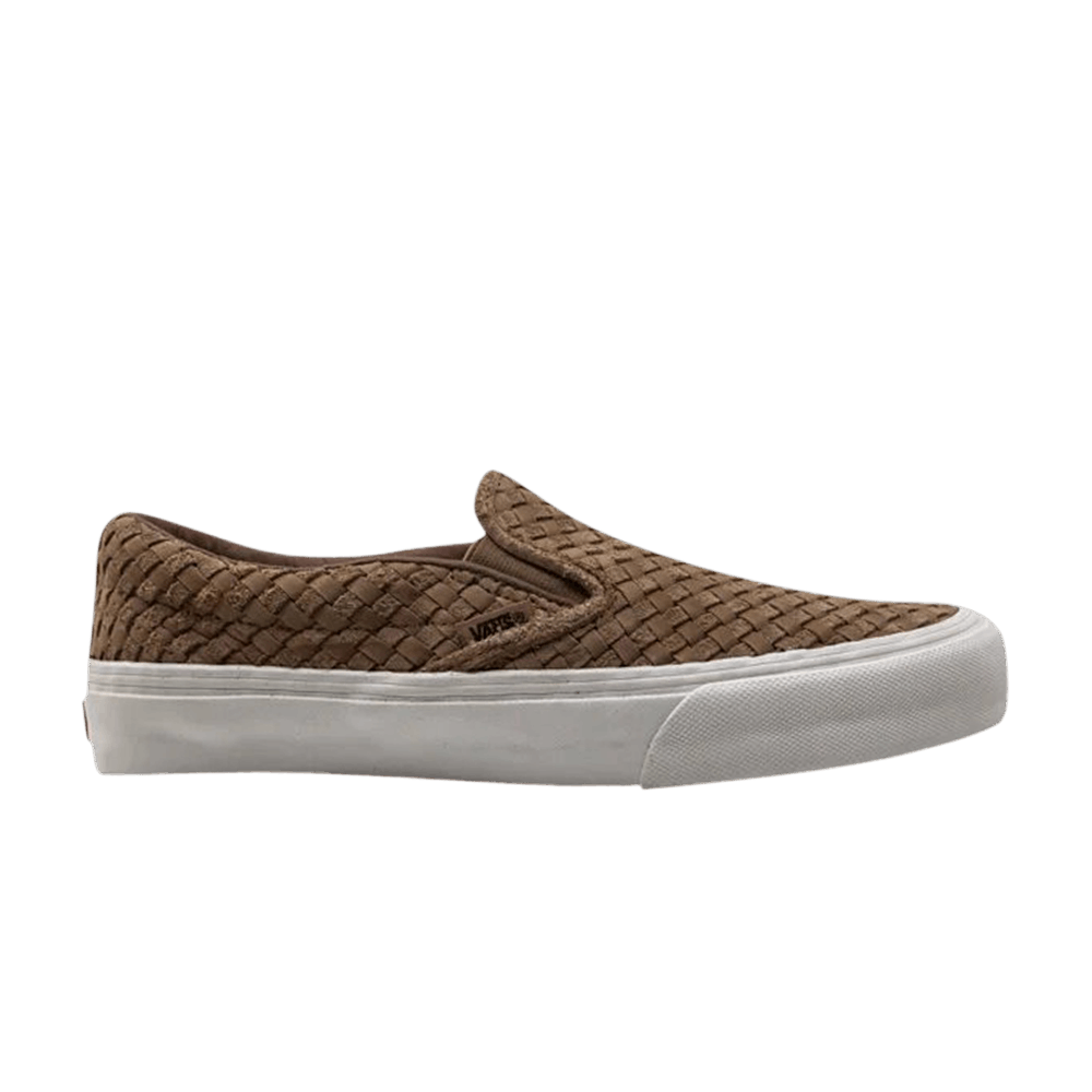 Taka Hayashi x Vans Slip-On 66 LX 'Woven - Chipmunk' VN0A3DPVR4P