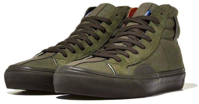 Taka Hayashi x Vans Vault Knu Style 238 LX 減震耐磨 中幫 板鞋 男女同款 綠色 Order Taka Hayashi x Vans Vault Knu Style 238 LX 減震耐磨 中幫 板鞋 男女同款 綠色