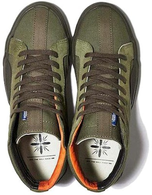 Taka Hayashi x Vans Vault Knu Style 238 LX 減震耐磨 中幫 板鞋 男女同款 綠色 Lookbook Taka Hayashi x Vans Vault Knu Style 238 LX 減震耐磨 中幫 板鞋 男女同款 綠色