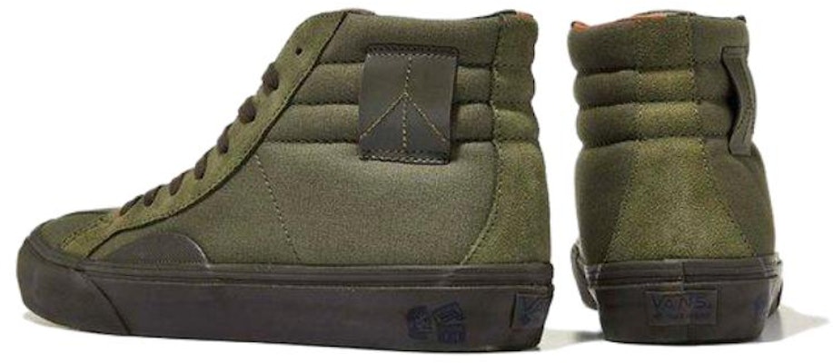 Taka Hayashi x Vans Vault Knu Style 238 LX 減震耐磨 中幫 板鞋 男女同款 綠色 Purchase Taka Hayashi x Vans Vault Knu Style 238 LX 減震耐磨 中幫 板鞋 男女同款 綠色