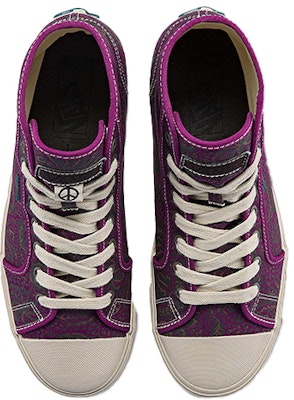 Vans Taka Hayashi x Vault Style 24 LX Purplered 'Purple' VN0A5HUYA6R Lookbook Vans Taka Hayashi x Vault Style 24 LX Purplered 'Purple' VN0A5HUYA6R