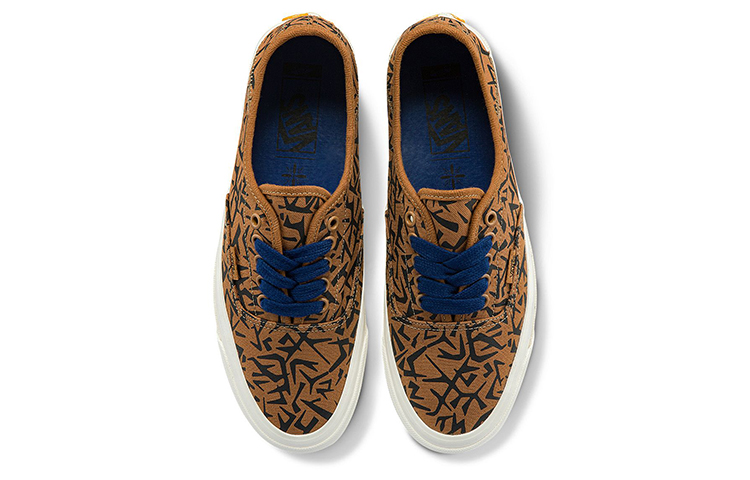 Lookbook Taka Hayashi x Vans Style 43 LX 'Geo Camo - Chipmunk' Pria/Wanita VN0A7Q4YA6S