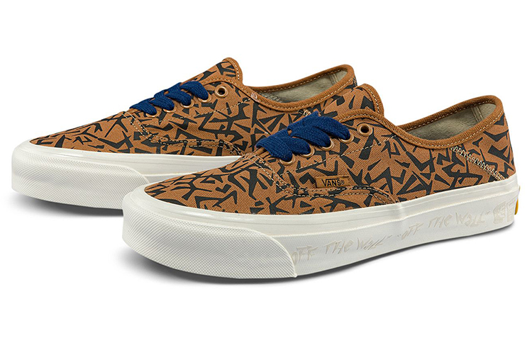 Lookbook Taka Hayashi x Vans Style 43 LX ''Geo Camo - Chipmunk'' en français. VN0A7Q4YA6S