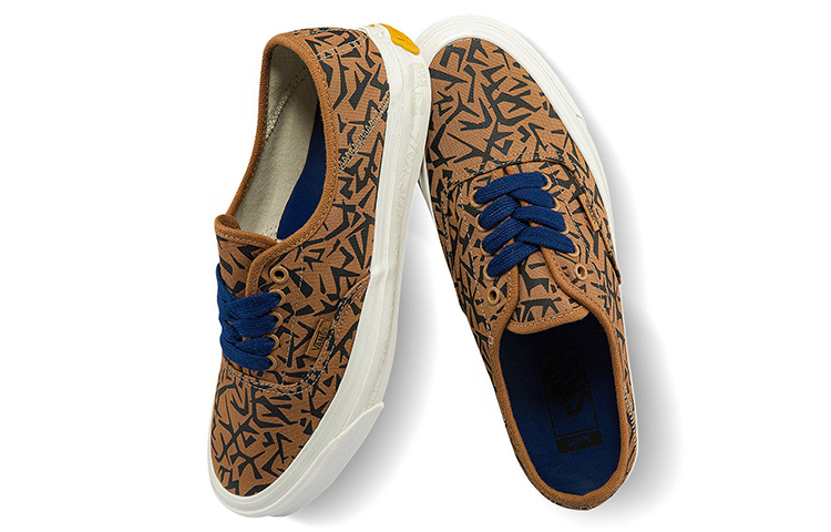 Shop Taka Hayashi x Vans Style 43 LX 'Geo Camo - Chipmunk' Pria/Wanita VN0A7Q4YA6S