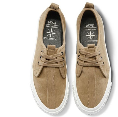 Vans Vault Derby Lug LX x aka Hayashi Brown 'Cement' VN0A45K9VTU Lookbook Vans Vault Derby Lug LX x aka Hayashi Brown 'Cement' VN0A45K9VTU