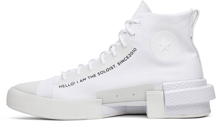TAKAHIROMIYASHITA The Soloist x Converse All Star Disrupt CX High 'White' 168214C Lookbook TAKAHIROMIYASHITA The Soloist x Converse All Star Disrupt CX High 'White' 168214C