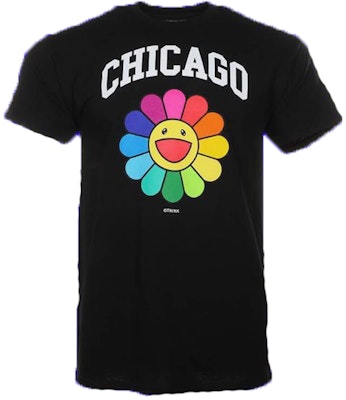 Takashi Murakami ComplexCon Chi Flower Tee Black Buy Takashi Murakami ComplexCon Chi Flower Tee Black