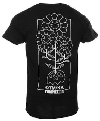 Takashi Murakami ComplexCon Flower Cluster Tee Black Buy Takashi Murakami ComplexCon Flower Cluster Tee Black