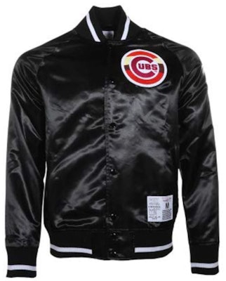 Takashi Murakami ComplexCon x Cubs Satin Jacket Black Buy Takashi Murakami ComplexCon x Cubs Satin Jacket Black