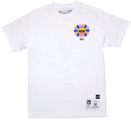 Takashi Murakami ComplexCon x LA Lakers M&N Drip Tee White Order Takashi Murakami ComplexCon x LA Lakers M&N Drip Tee White