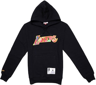 村上隆 ComplexCon x 洛杉磯湖人隊 M&N 變異花朵連帽衫 黑色 Buy 村上隆 ComplexCon x 洛杉磯湖人隊 M&N 變異花朵連帽衫 黑色