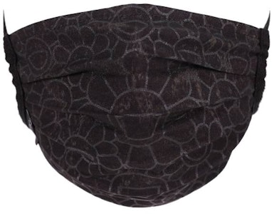 Masker Wajah Motif Bunga Takashi Murakami Hitam Buy Masker Wajah Motif Bunga Takashi Murakami Hitam