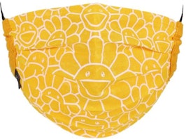 Takashi Murakami Flower Pattern Face Mask Bright Yellow/White Takashi Murakami Flower Pattern Face Mask Bright Yellow/White