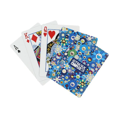 Takashi Murakami Flower Playing Cards (2017/2018) Blue