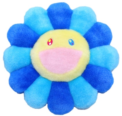 Takashi Murakami Flower Plush 30CM Blue/Turquoise/Yellow Buy Takashi Murakami Flower Plush 30CM Blue/Turquoise/Yellow
