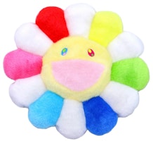 Takashi Murakami Flower Plush 30CM Rainbow/White/Yellow Takashi Murakami Flower Plush 30CM Rainbow/White/Yellow