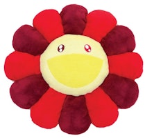 Takashi Murakami Flower Plush 30CM Red/Burgundy/Light Yellow Takashi Murakami Flower Plush 30CM Red/Burgundy/Light Yellow