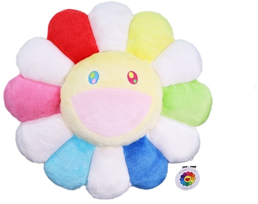 Takashi Murakami Flower Plush 60CM Rainbow/White/Yellow Buy Takashi Murakami Flower Plush 60CM Rainbow/White/Yellow