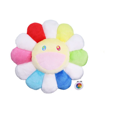 Takashi Murakami Flower Plush 60CM Rainbow/White/Yellow