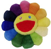 Takashi Murakami Flower Plush MoMA Exclusive 30CM Rainbow/Yellow Takashi Murakami Flower Plush MoMA Exclusive 30CM Rainbow/Yellow