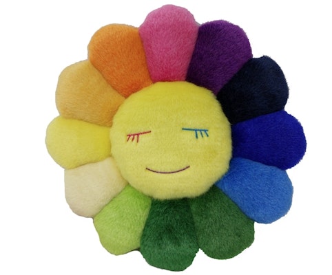 Takashi Murakami Flower Plush MoMA Exclusive 30CM Rainbow/Yellow Order Takashi Murakami Flower Plush MoMA Exclusive 30CM Rainbow/Yellow
