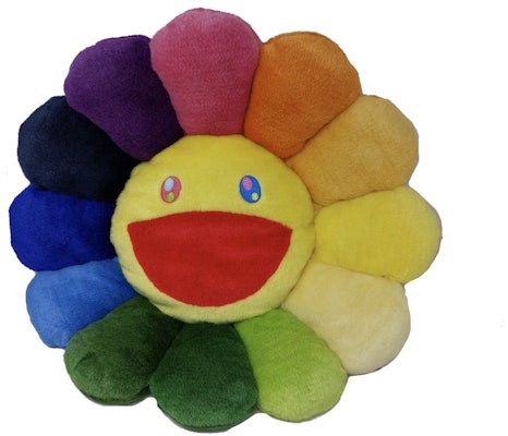 Takashi Murakami Flower Plush MoMA Exclusive 60CM Rainbow/Yellow Buy Takashi Murakami Flower Plush MoMA Exclusive 60CM Rainbow/Yellow