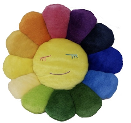 Takashi Murakami Flower Plush MoMA Exclusive 60CM Rainbow/Yellow Order Takashi Murakami Flower Plush MoMA Exclusive 60CM Rainbow/Yellow