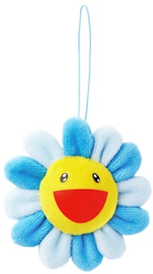 Takashi Murakami Flower Plush Pin Blue Buy Takashi Murakami Flower Plush Pin Blue