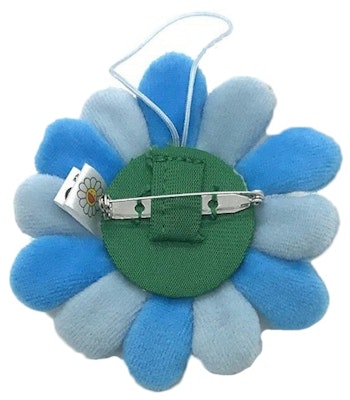 Takashi Murakami Flower Plush Pin Blue Order Takashi Murakami Flower Plush Pin Blue