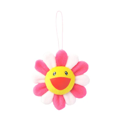 Takashi Murakami Flower Plush Pin Pink