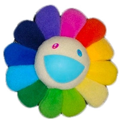 Takashi Murakami Flower Plush Pin Rainbow/White Buy Takashi Murakami Flower Plush Pin Rainbow/White