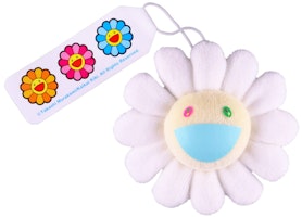 Takashi Murakami Flower Plush Pin White Takashi Murakami Flower Plush Pin White